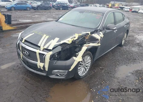 2015 Infiniti Q70L 3.7X из США, поврежденный, VIN JN1BY1PR2FM830897